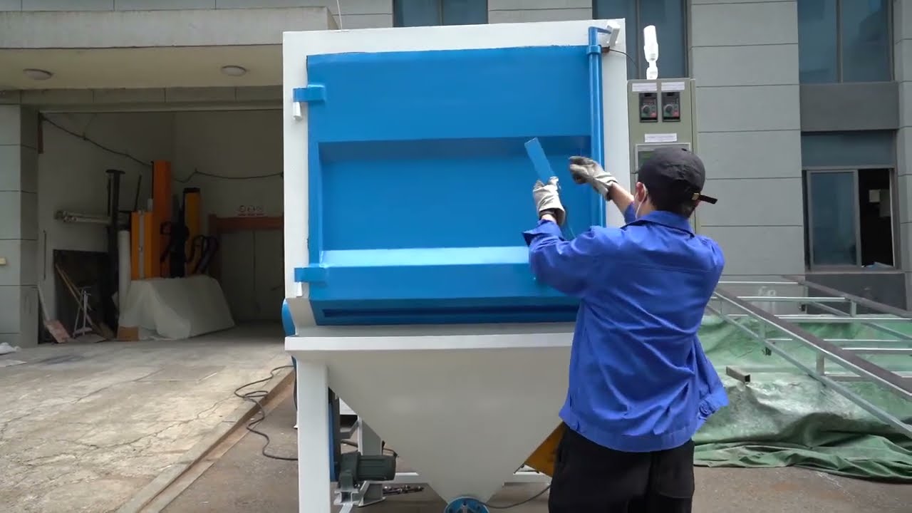 Alloy Wheel Shot Blasting Machine