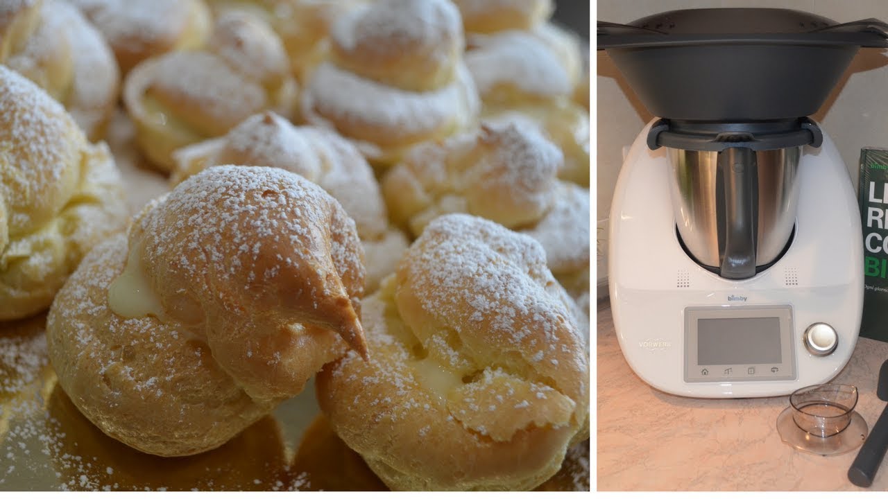 Bimby tm5 - Pasta choux e crema senza glutine  e senza lattosio