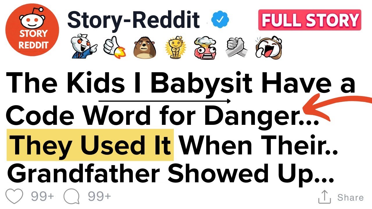 The Kids I Babysit Have a Code Word for Danger… They Used It When Their Grandfather Showed Up |