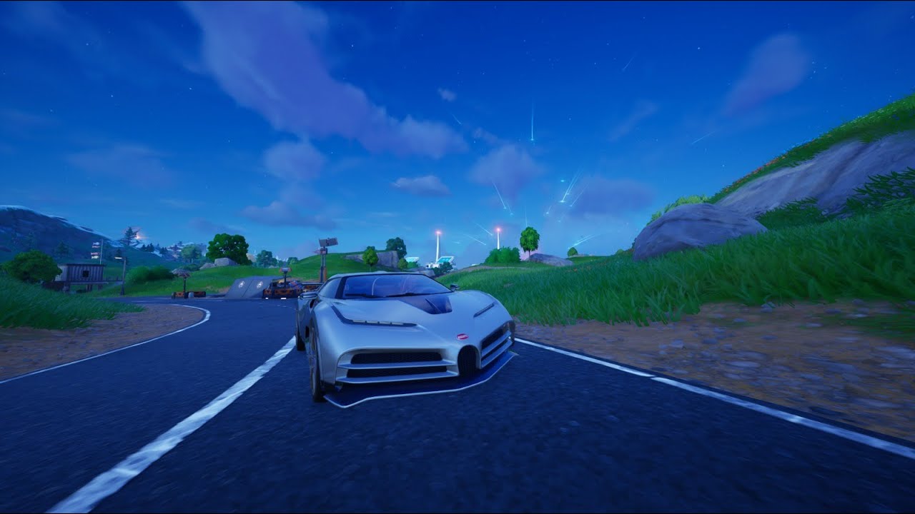 Gameplay del nuevo, Bugatti Centodieci. en fortnite😎