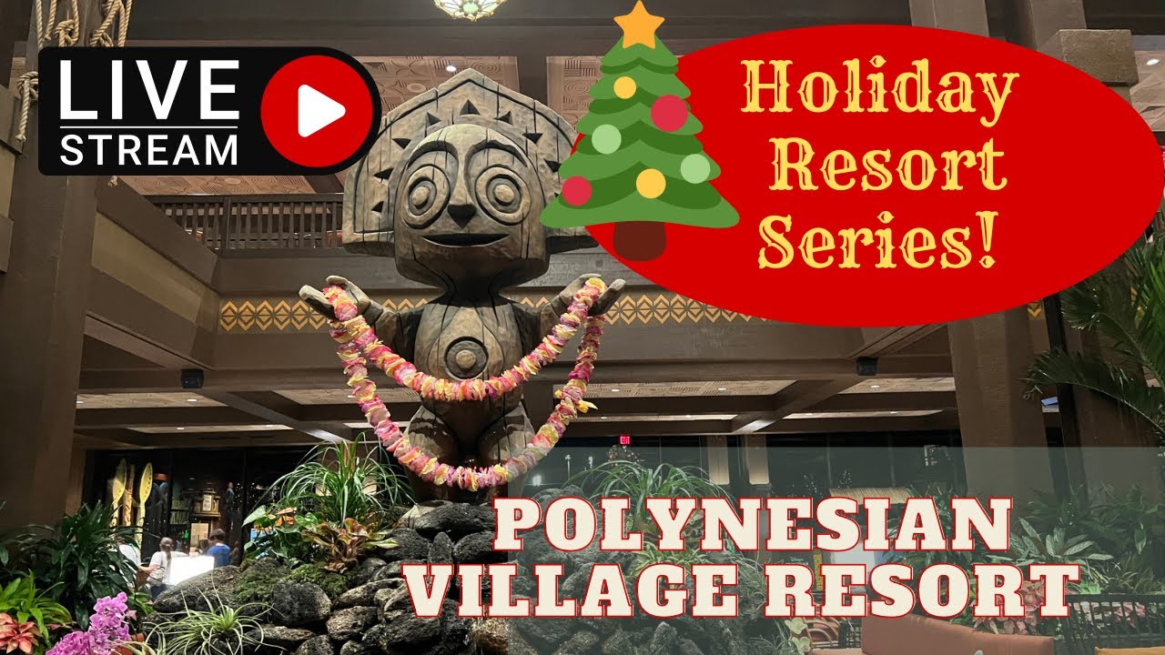 🔴LIVE: Disney’s Polynesian, Grand Floridian, Wilderness Lodge and Contemporary Resorts |  11/29/2025
