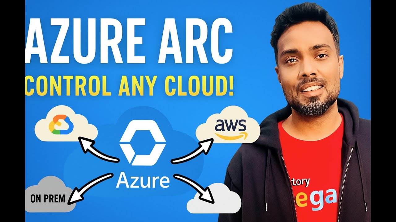 Azure Arc Explained | Hybrid & Multi-Cloud Management with Real Use Cases | Azure Arc in Hindi