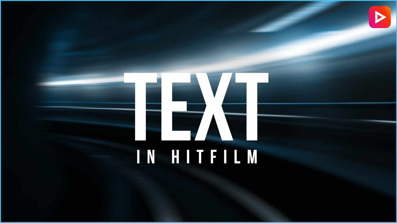 How to ADD TEXT and 3D TEXT | Hitfilm Express Tutorial