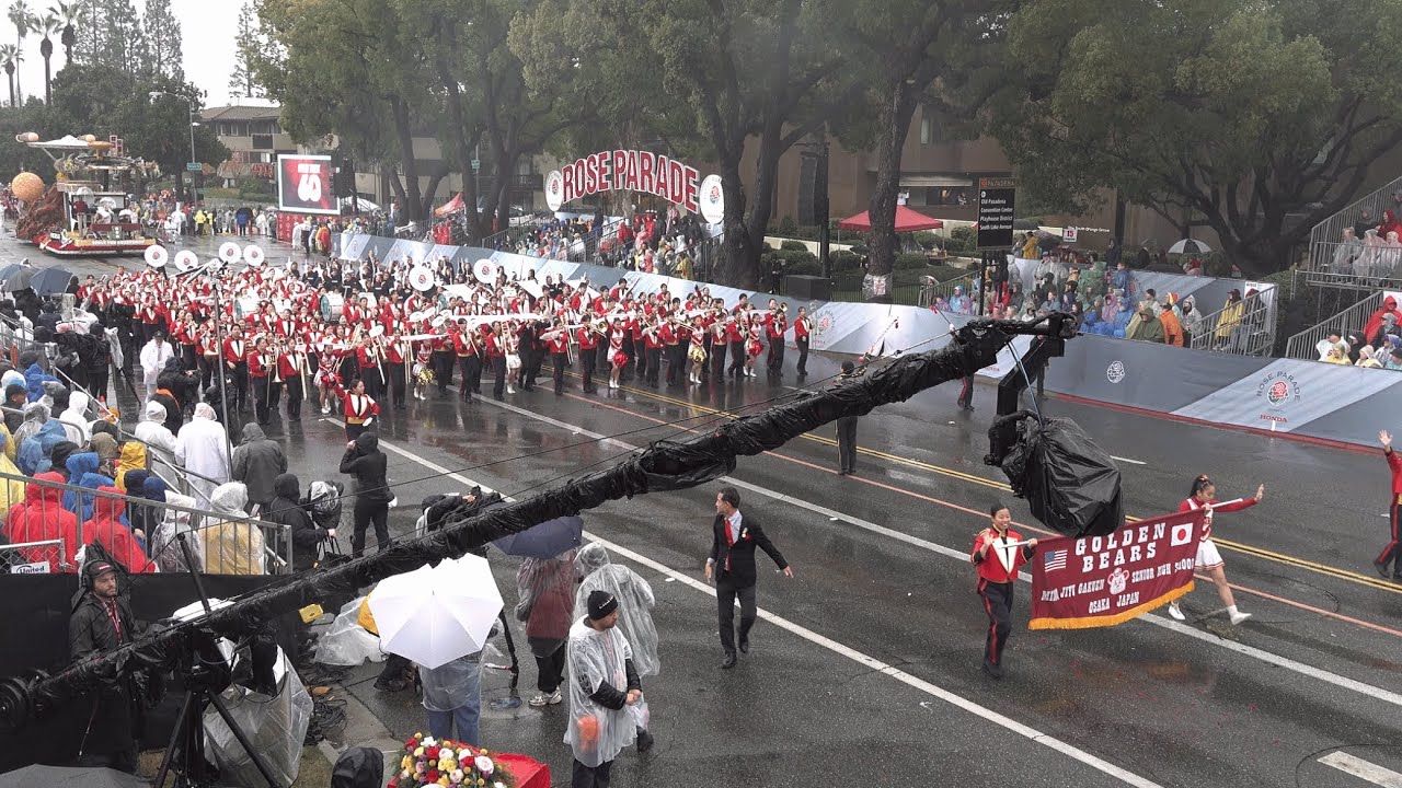 Mino Jiyu Gakuen Golden Bears Green Band - 2026 Pasadena Rose Parade