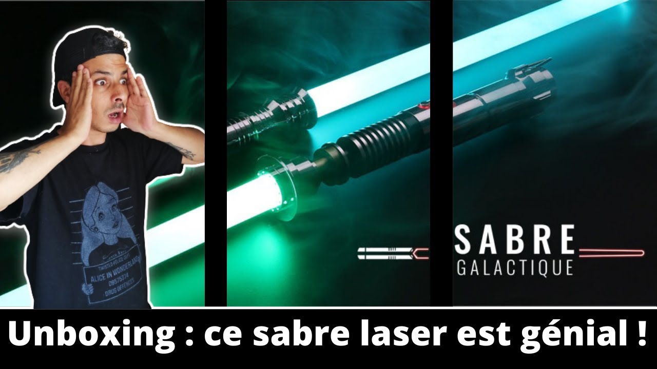 [UNBOXING] JE TESTE UN SABRE LASER SABRE GALACTIQUE