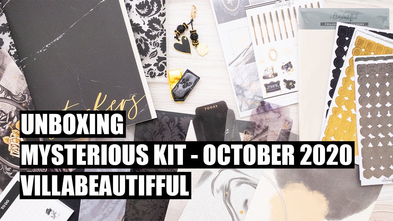 VillaBeauTIFFul Mysterious Kit Unboxing and Reveal October 2020