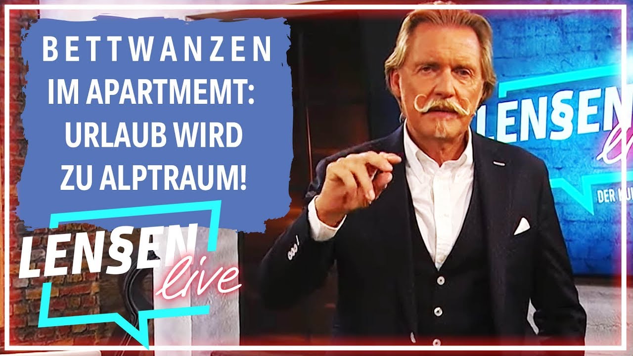 Reisekosten-R&uuml;ckerstattung wegen Bettwanzen? | Len&szlig;en Live &ndash; der Kultanwalt am Telefon | SAT.1 Gold