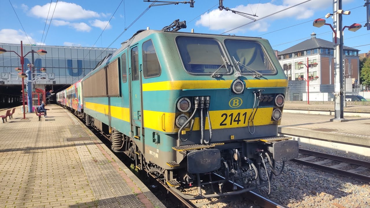 Trains en province de Namur et Liège (+ klaxons !)