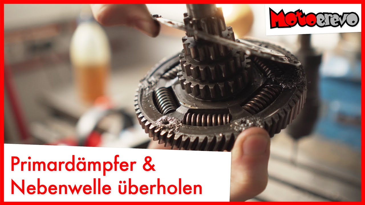 Primärdämpfer & Nebenwelle überholen - VESPA Motor RESTAURATION Part 1 | Motoerevo, Darmstadt