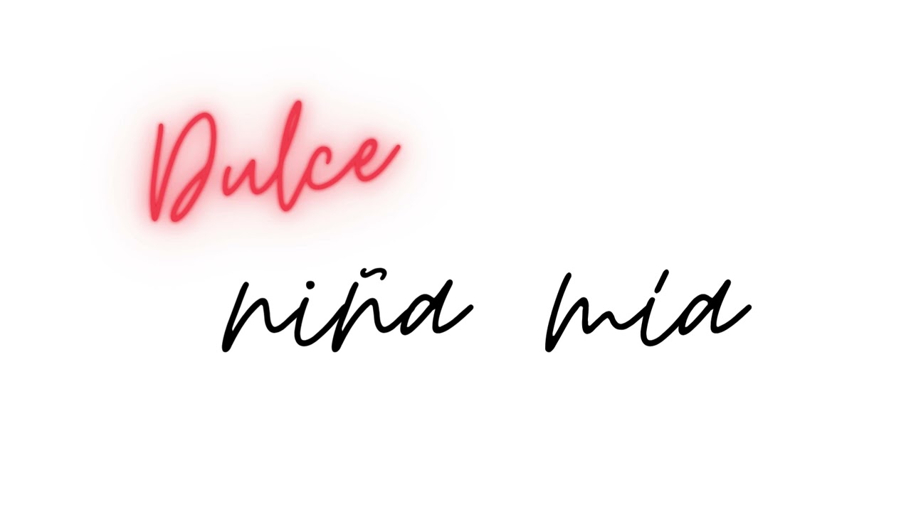 Dulce niña mía (Salsa)