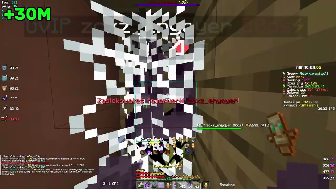 💸 JAK ZAROBIŁEM 500M$ NA BOXPVP 💸  | ANARCHIA.GG | 🚫DOSTAŁEM BANA 🚫