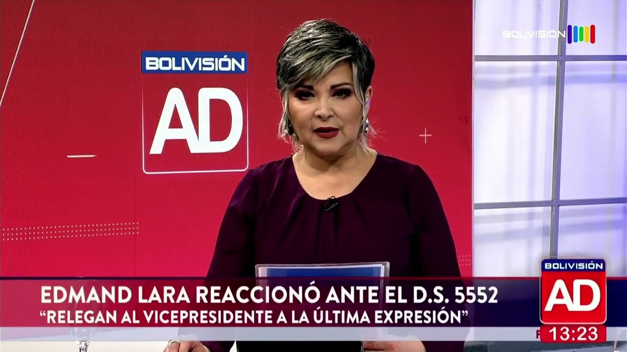 Rodrigo Paz dispone cambios y el Decreto Supremo 5552 reduce atribuciones a la Vicepresidencia