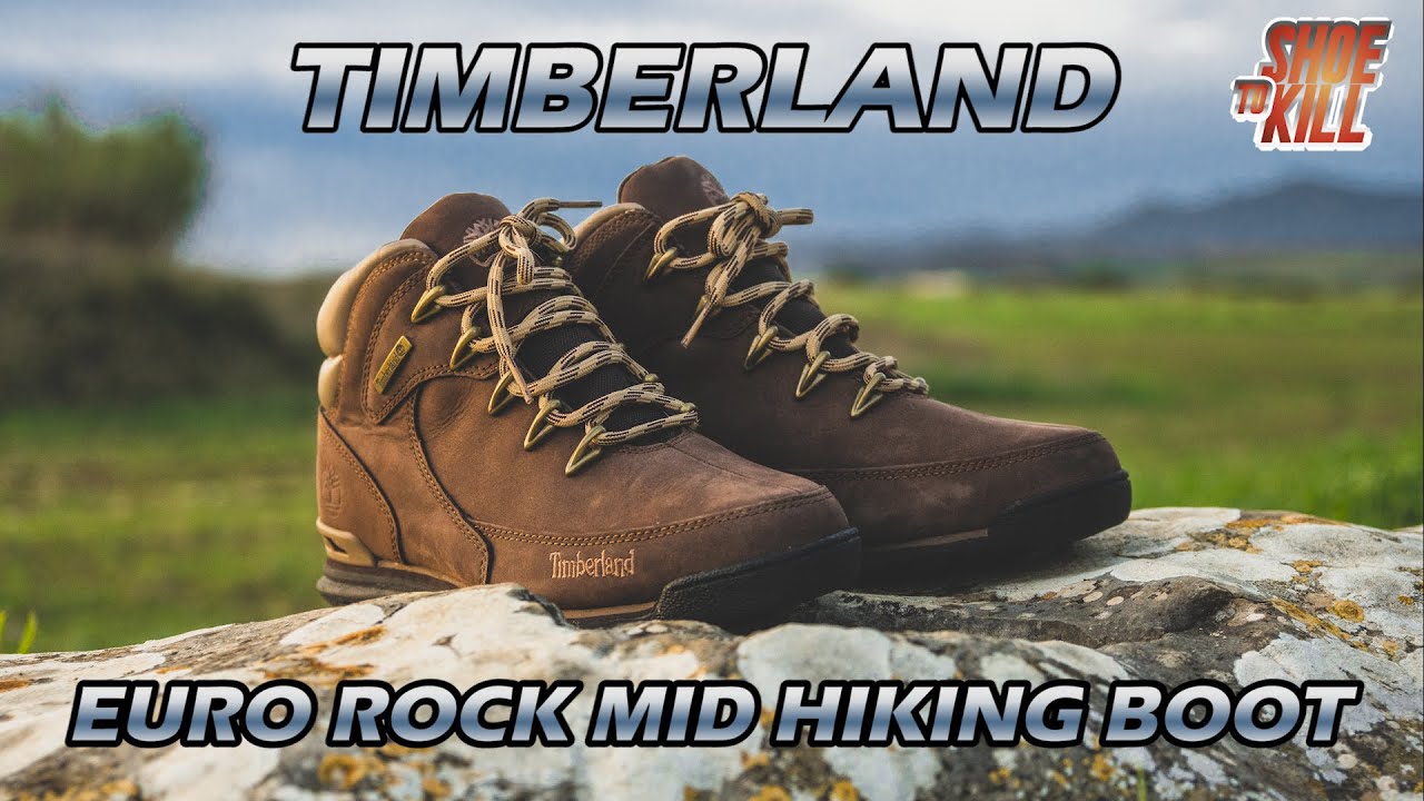23 - TIMBERLAND EURO ROCK MID HIKER  (BROWN)