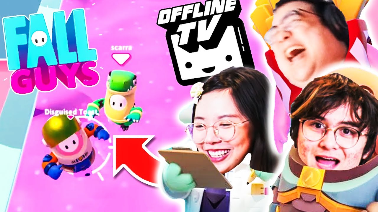 COUPLE FIGHT?! TOAST KILLED ME TWICE?! FALL GUYS w/ MICHAEL REEVES, LILYPICHU & DISGUISED TOAST