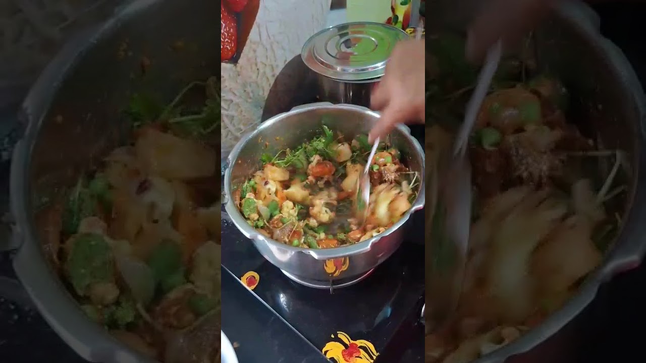 😋 வெஜிடபிள் பிரியாணி தயிர் ரைட்டா#shortvideo #comedy