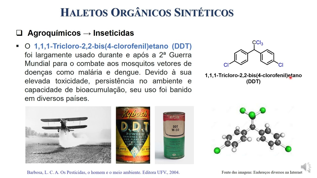 Haletos orgânicos   Estrutura e exemplos   Parte 1