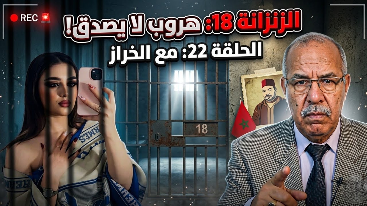 الزنزانة 18 هروب من سجن لا يصدق......شنو وقع الهاد البنت....