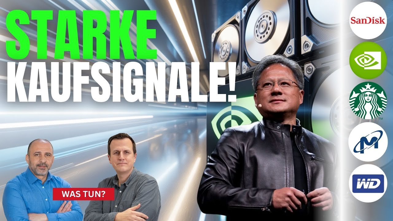 SanDisk auf H&ouml;henflug! Micron Technology, Nvidia, Western Digital Corp, Starbucks im Check