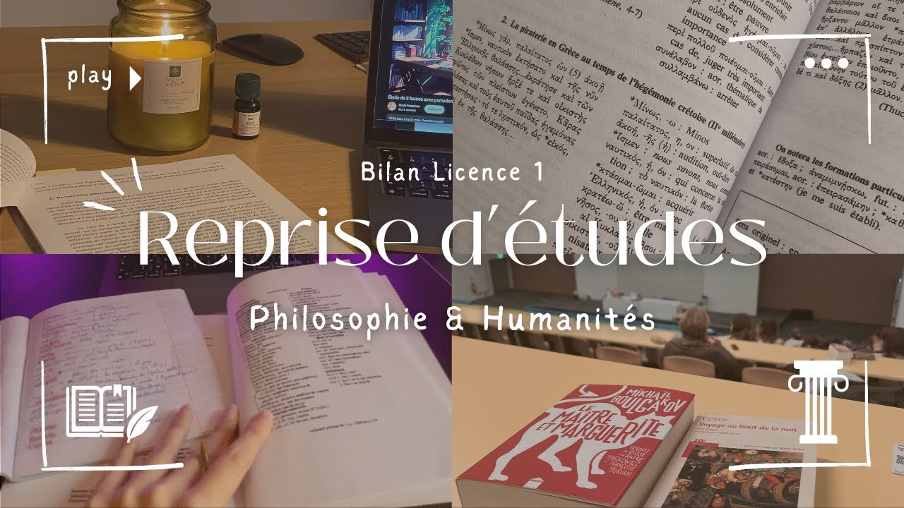 Bilan de ma licence 1 de Philosophie et Humanités à distance (Toulouse)
