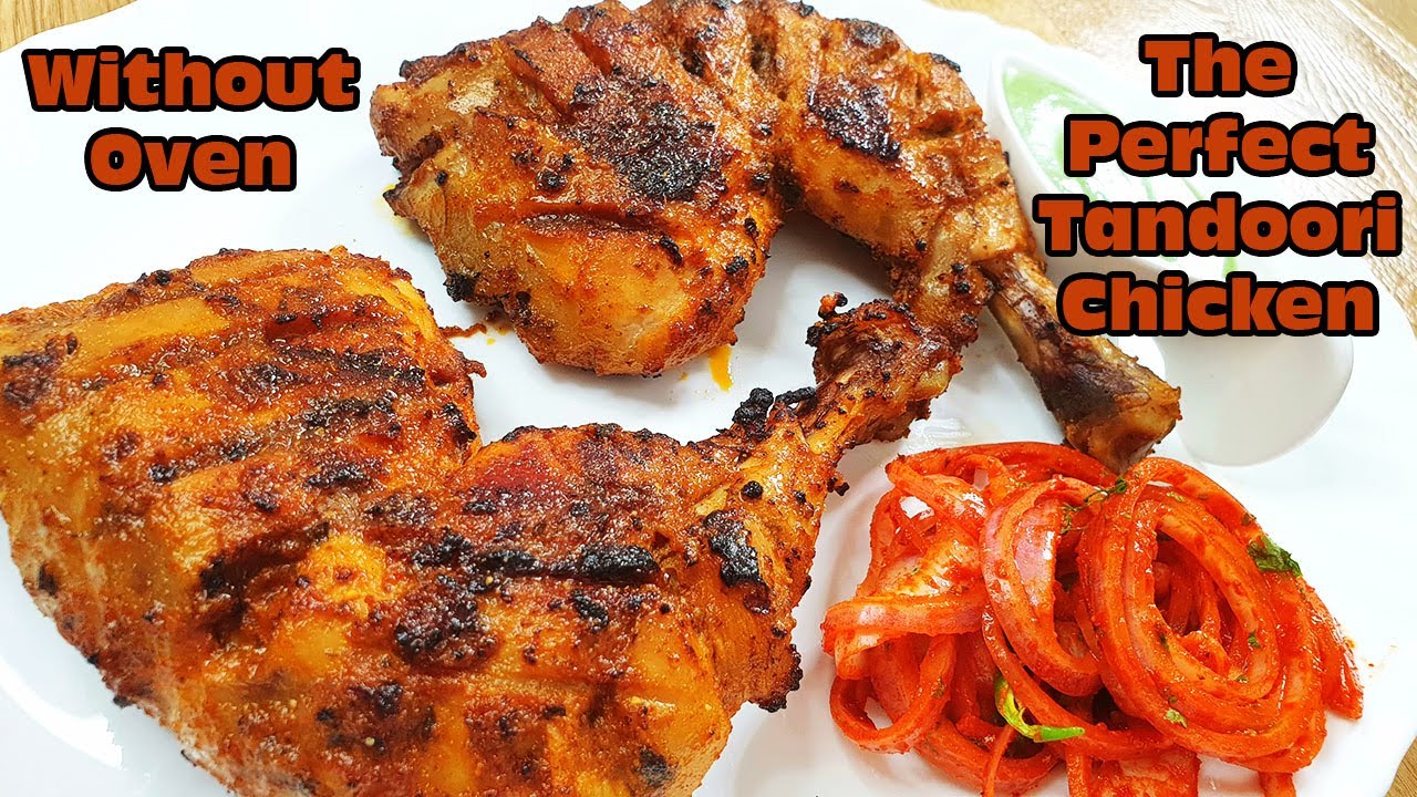 Tandoori Chicken Restaurant Style Recipe l Cooking with benazir