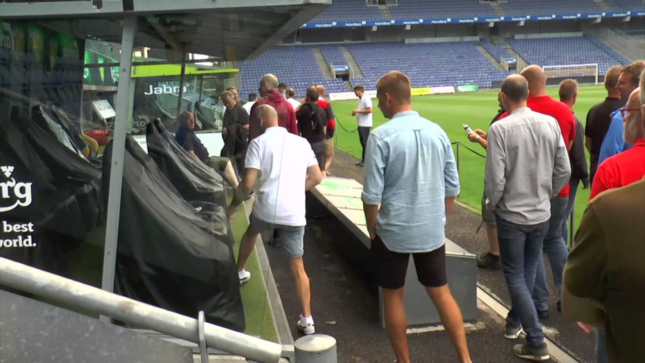 A visit to Br&oslash;ndby Stadium