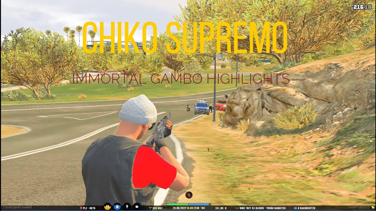 Chiko Supremo x Locke Gazo l  Immortal Gambo Highlights l #fivem #gambo #immortal #supremos