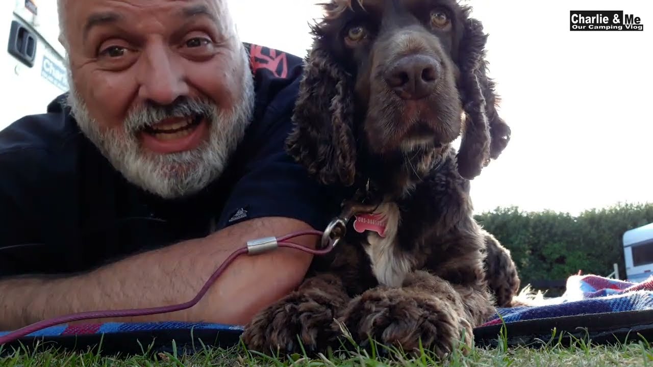 Charlie & Me visit Anchor Caravan Park in Dingle Co Kerry on holidays