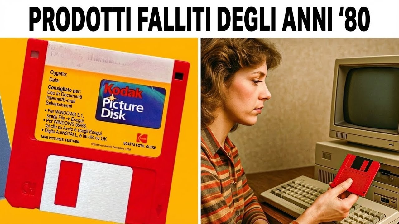 10 Prodotti Innovativi degli Anni ’80 Che Hanno Fallito Miseramente (Parte 5)