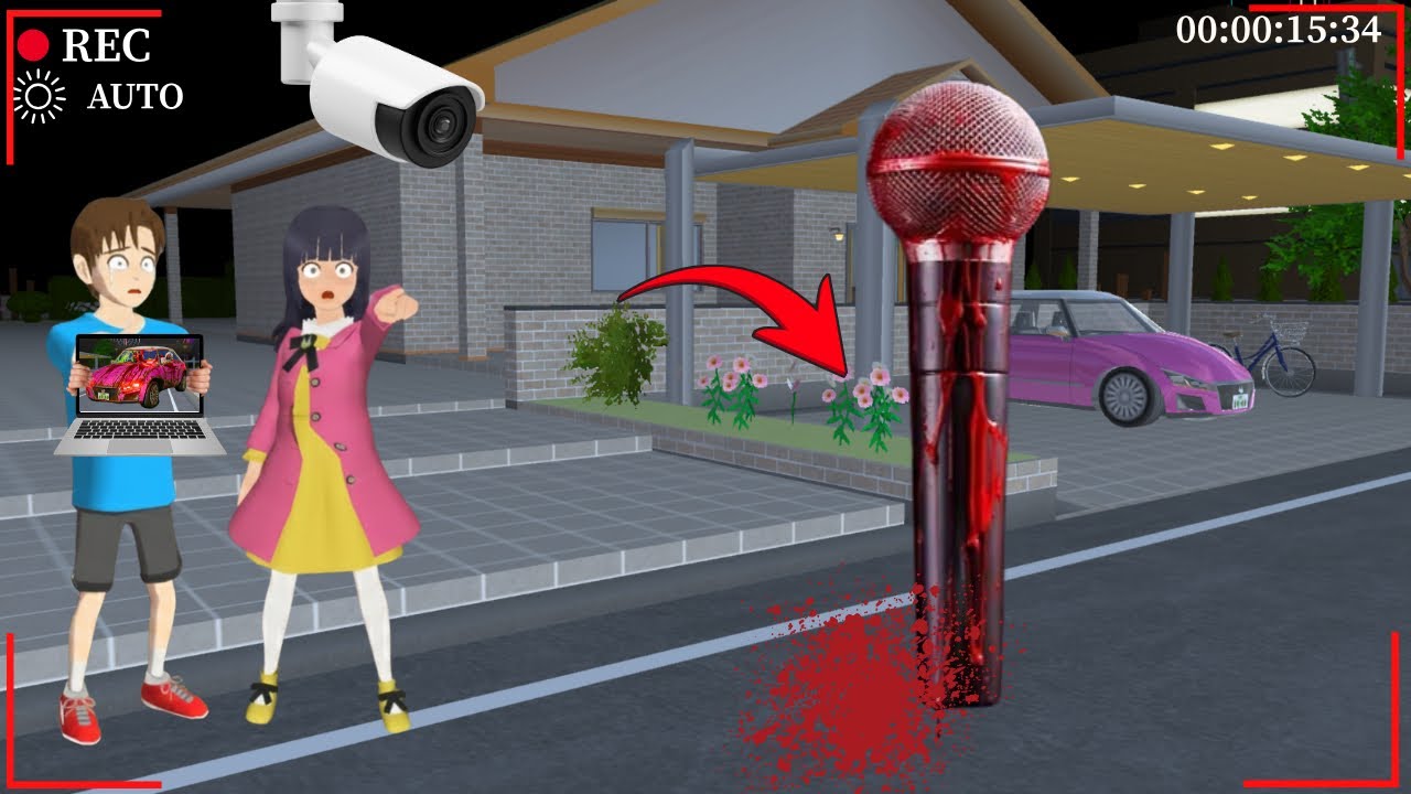 Yuta Mio Panikk CCTV Merekam Anomali Microphone😨😱