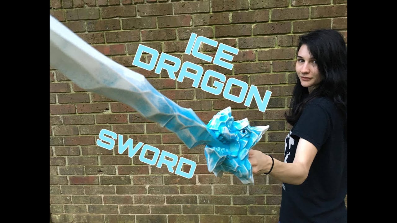 An ICE DRAGON SWORD from Formidable Toys