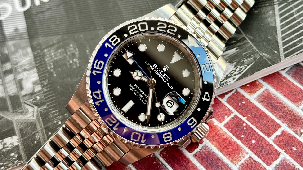 Обзор часов Rolex GMT-Master II 40 mm Batman