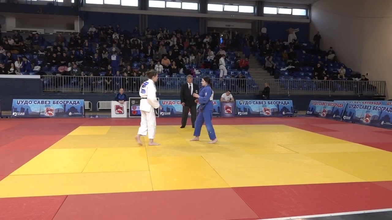 Mila Ćesarović ŽAN Natalija Savić TKS 0:1 -52kg #PrvenstvoBeogradaKadeti2026