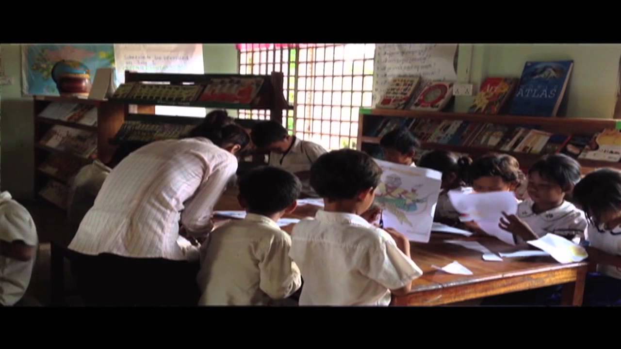 Peace Pals Poster Contest at Sambour Primary School, Cambodia