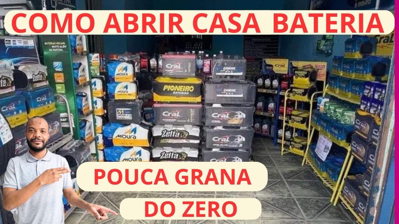 LOJA DE BATERIA COMO ABRIR UMA PEQUENO HOJE GRANDE AMANHA