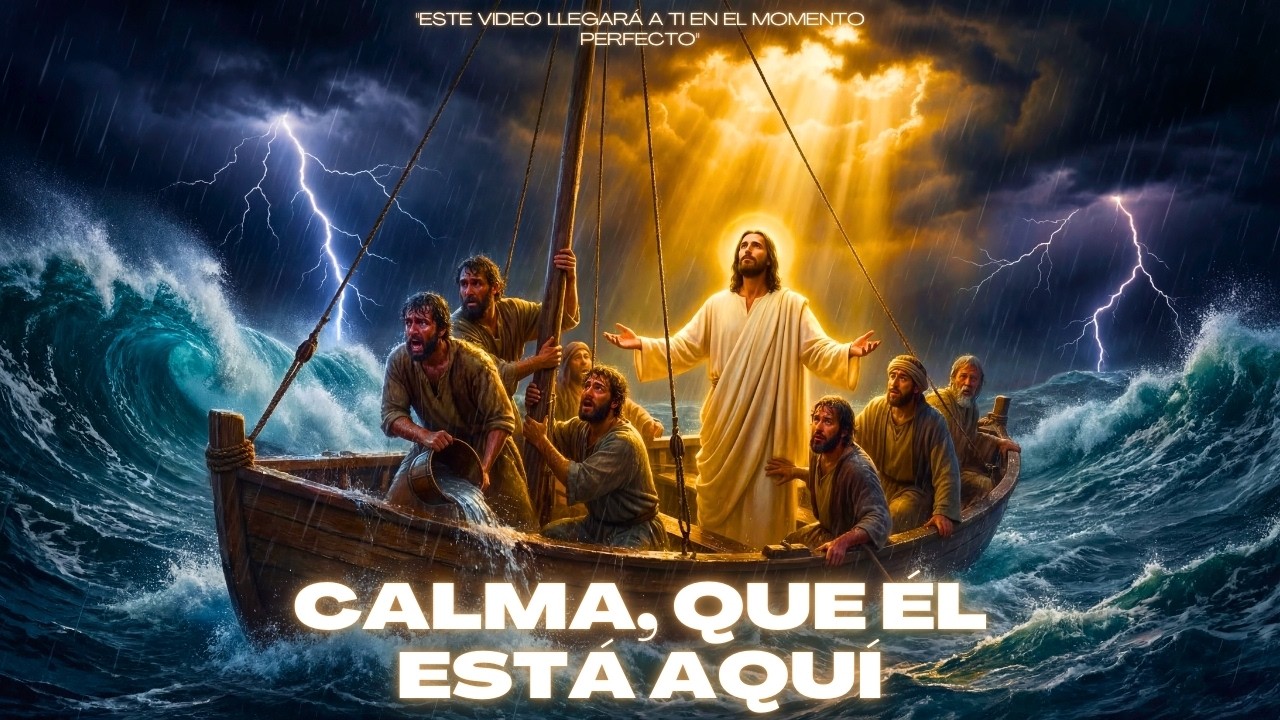 ¡CALMA! ¡JESÚS ESTÁ EN TU TORMENTA! | ESTA CANCIÓN HACE TEMBLAR AL INFIERNO! Batalla Espiritual