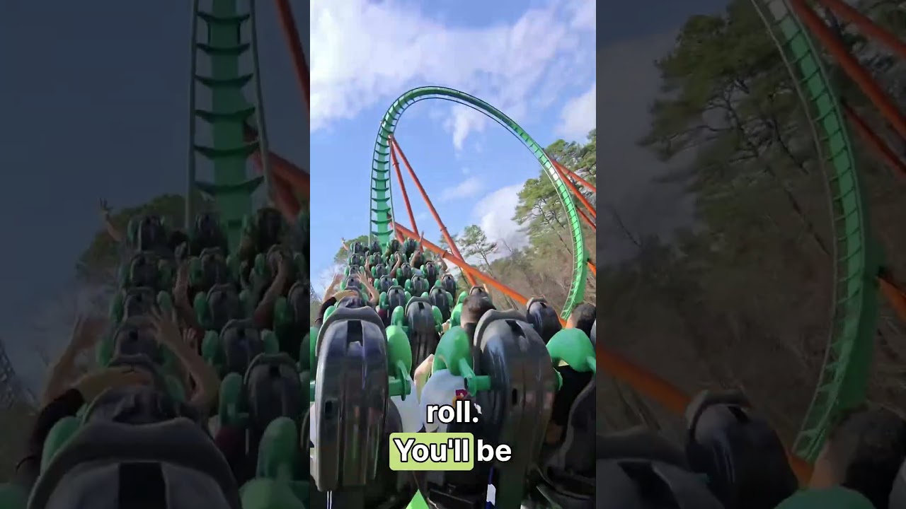 Medusa Roller Coaster POV | Six Flags Great Adventure | Believer Ride Edit 🎢🔥