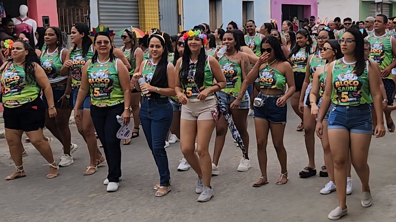 Bloco da saúde 2026 - Carnaval de Chã de Alegria - Pernambuco