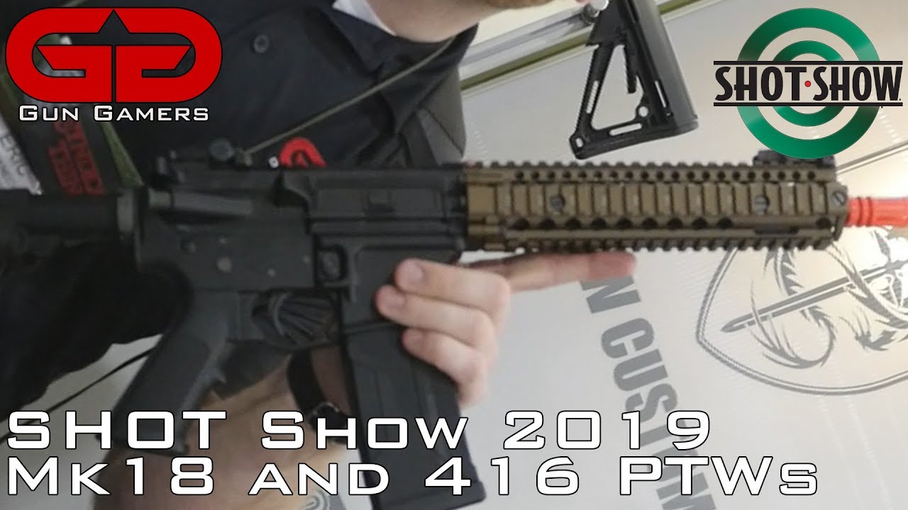 SHOT Show 2019: ZShot Mk18 and HK416 