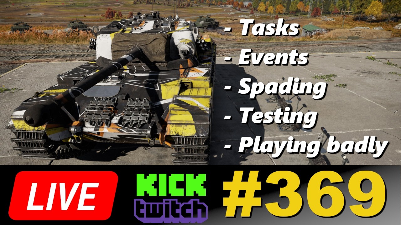 I Don't Like Mondays  | War Thunder Stream #369