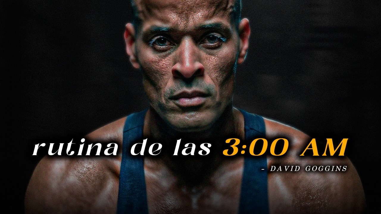 CÓMO DESPERTAR TEMPRANO SIN EXCUSAS Y DOMINAR TU DÍA - David Goggins (mejor discurso motivacional)