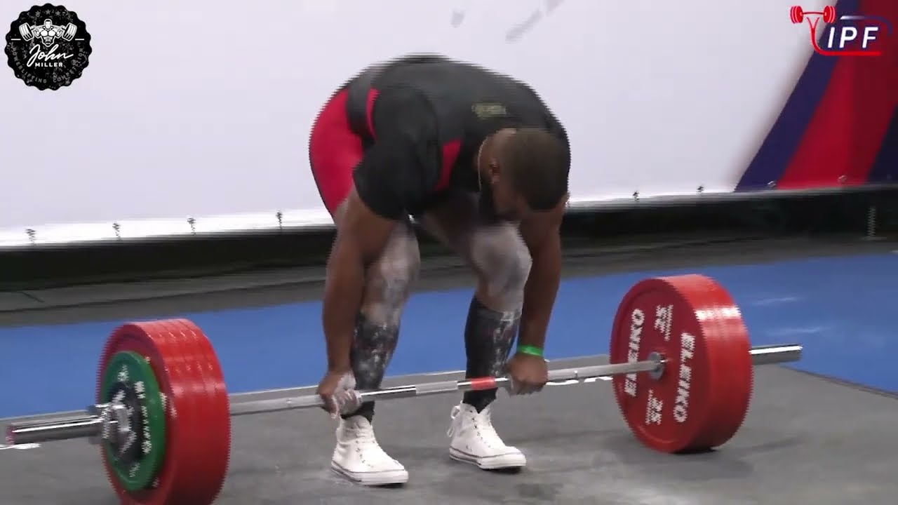Ntuli Nkosinathi - 24th Place 677.5kg Total - 93kg Class 2022 IPF World Classic Championship