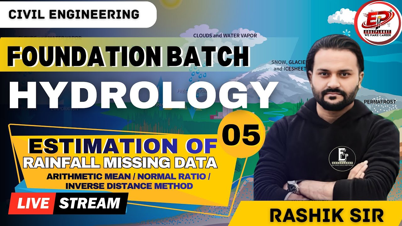 L-05 Arithmetic Mean /Normal Ratio | Hydrology  by Rashik Sir #gatecivil #ssc #sscje
