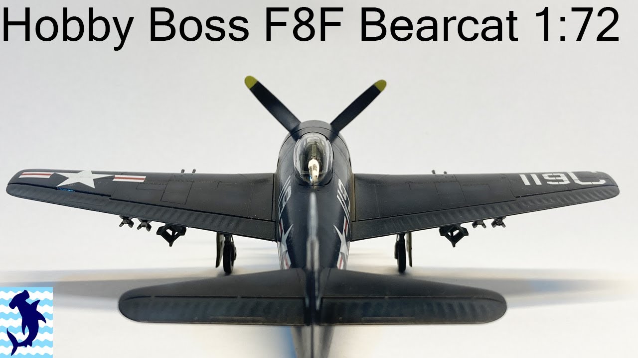 Hobby Boss F8F Bearcat 1:72 Веселый Роджерс