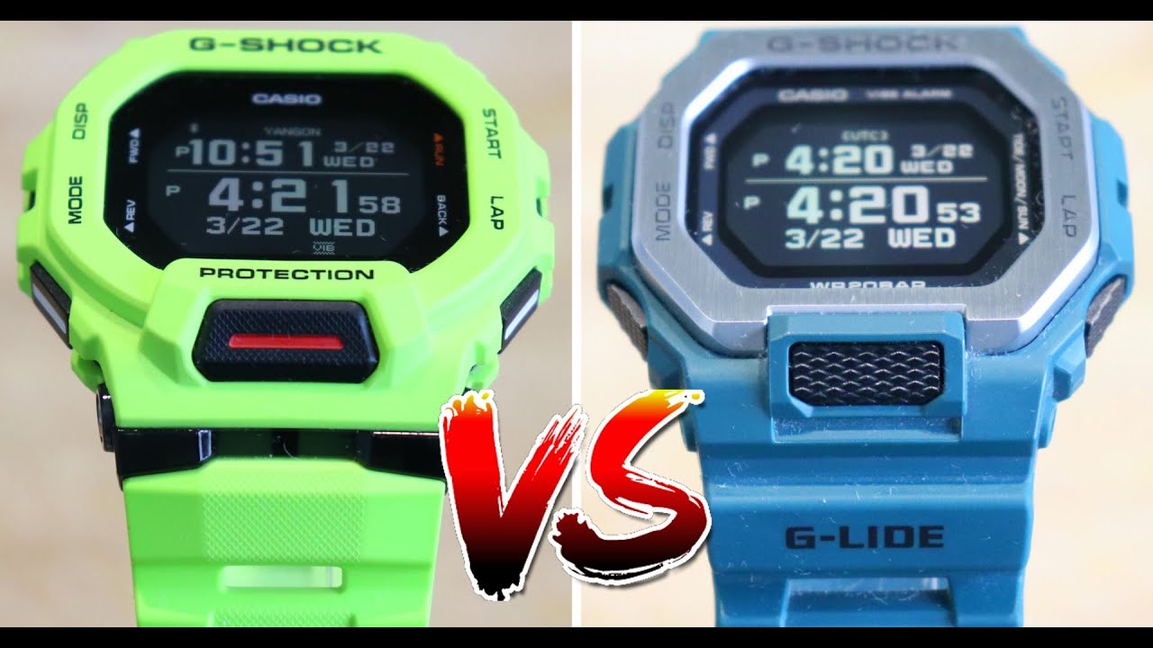 G-Shock GBX-100 против GBD-200 | Не определились? Возможно, это поможет.