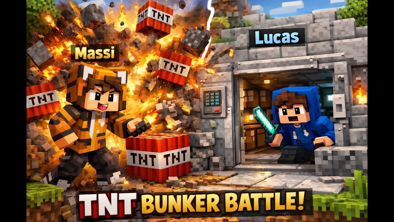 TNT Bunker Build Battle mit Massi! 💥