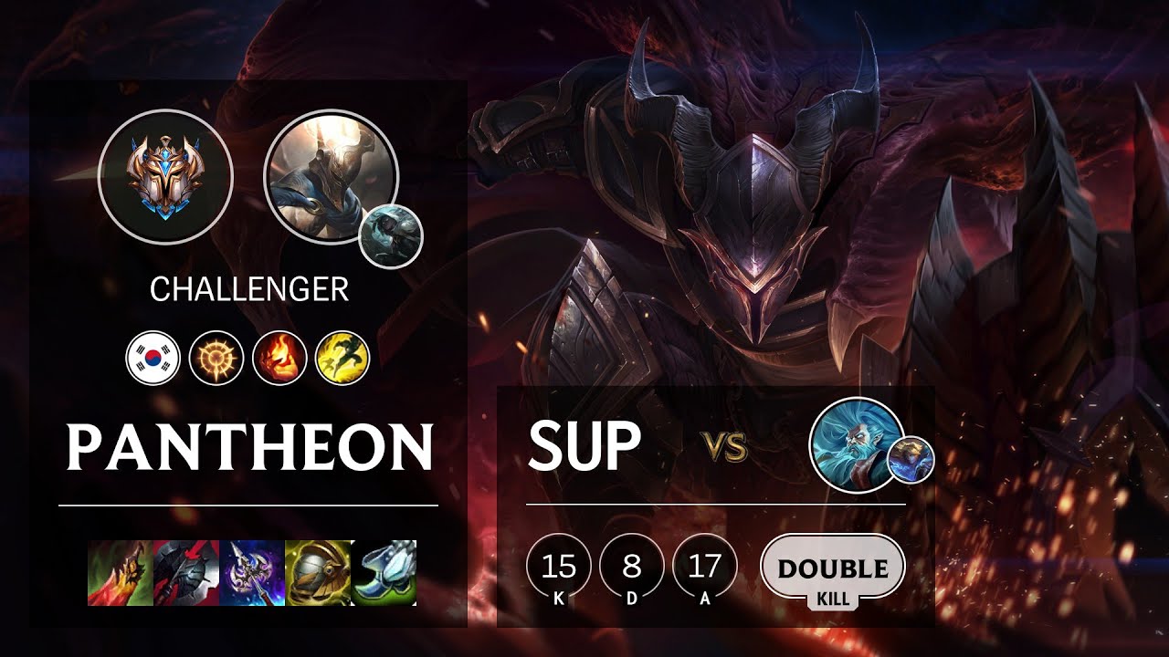 Pantheon Support vs Zilean - KR Challenger Patch 10.14
