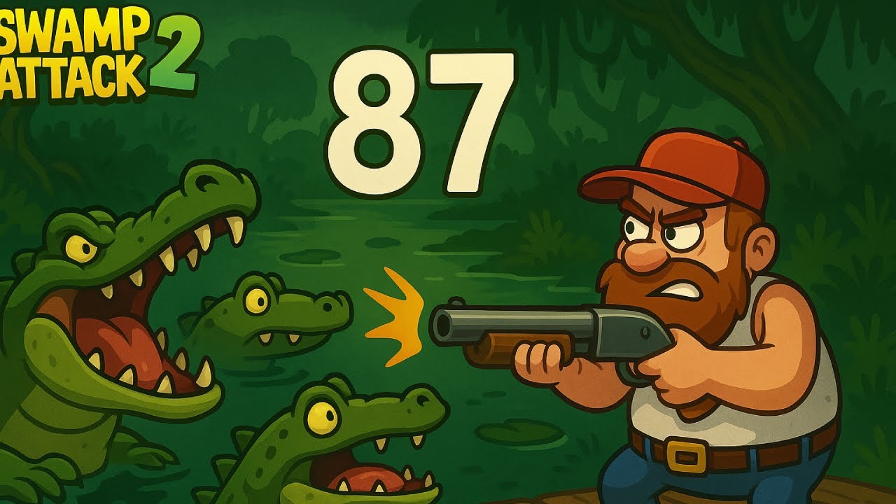 Swamp Attack 2 Level 87 Gameplay Walkthrough