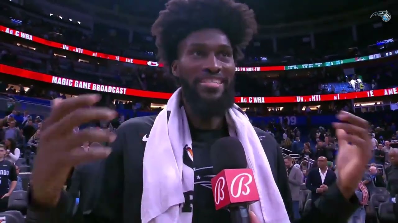 Jonathan Isaac on the dub over the Boston Celtics!