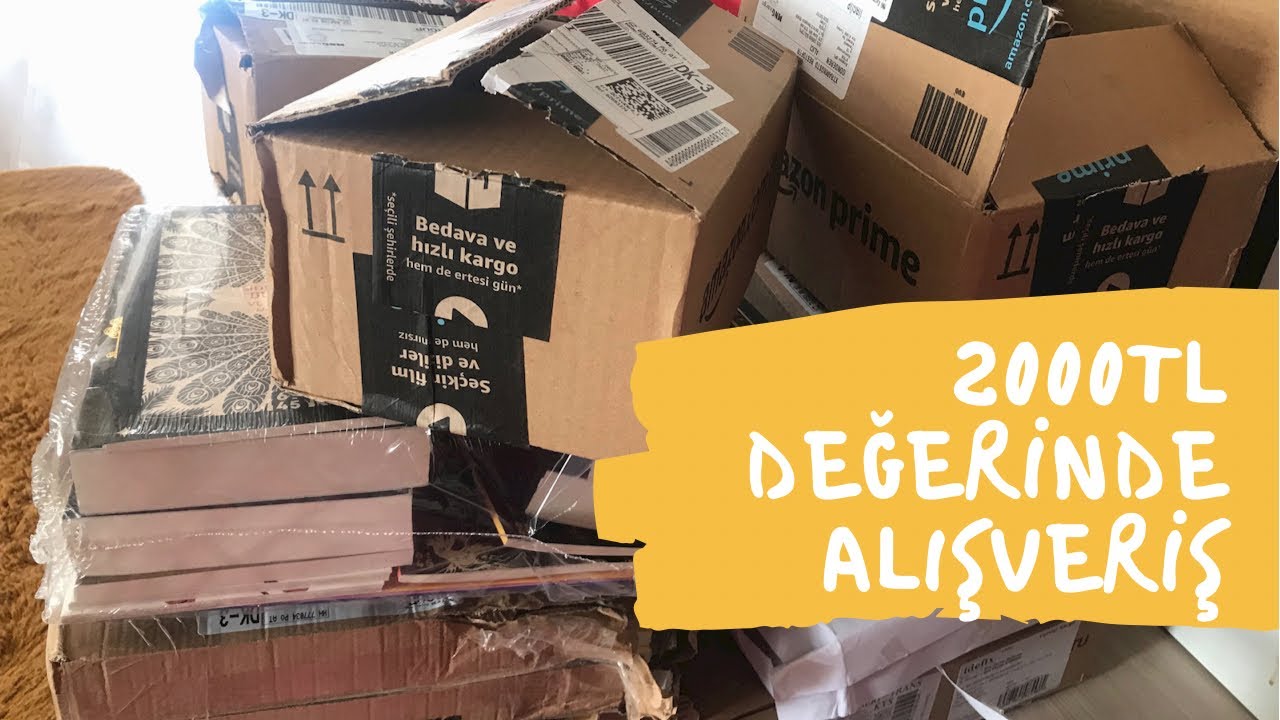 2000 TL DEĞERİNDE ALIŞVERİŞ | KİTAP ALMAK İSRAF DEĞİLDİR!