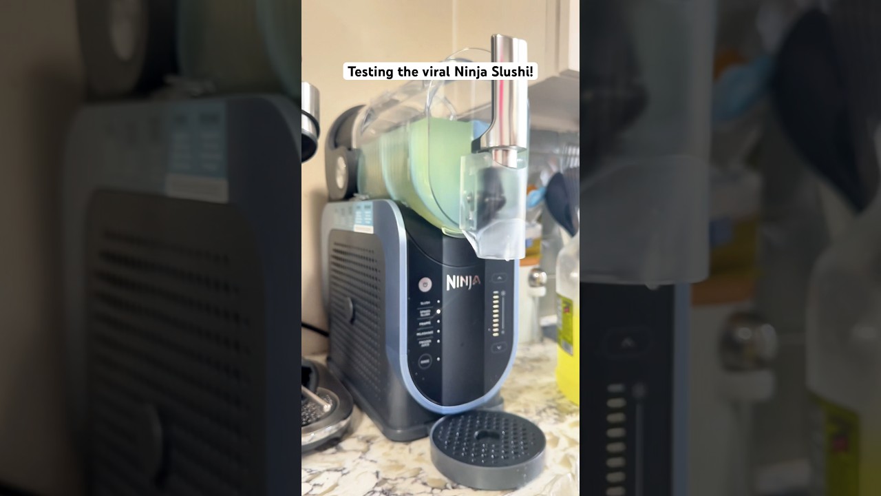 Ninja Slushi 🤝 Frozen Margarita! Test and first impressions #ninjaslushi #appliances #gadgets